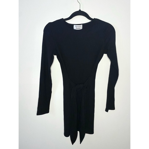 Reformation Black Mini Dress - Picture 2 of 5
